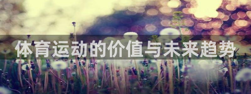 一竞技官方正版app科技：体育运动的价值与未来趋势