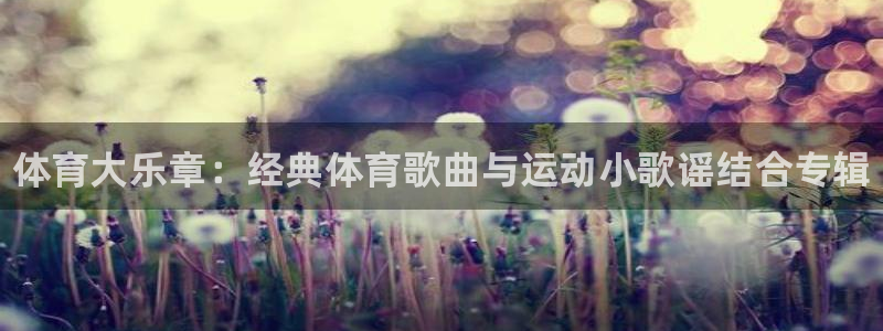 一竞技官方正版app神州：体育大乐章：经典体育歌曲与