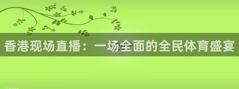 nba直播吧篮球：香港现场直播：一场全面的全民体育盛宴